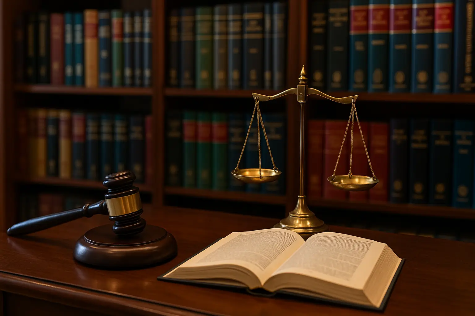 Grounds for Divorce in India: A Comprehensive Legal Guide 1 Open law book and gavel on desk symbolizing grounds for divorce in India