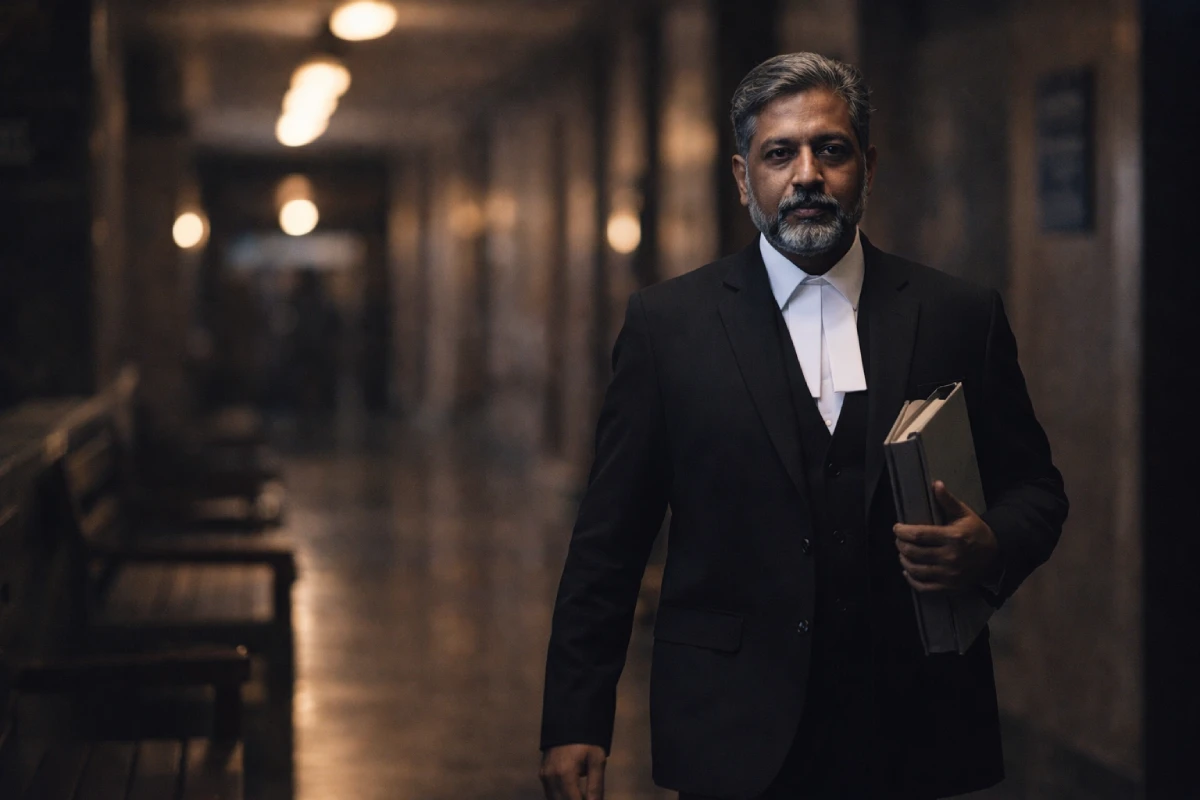 Powerful Guide to Quashing of FIR in Bangalore 1 Quashing of FIR Indian lawyer in Bengaluru High Court corridor with case file