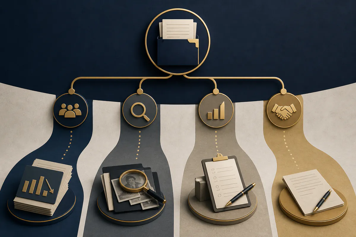 Four different pathways for retrenchment, misconduct, performance and voluntary separation
