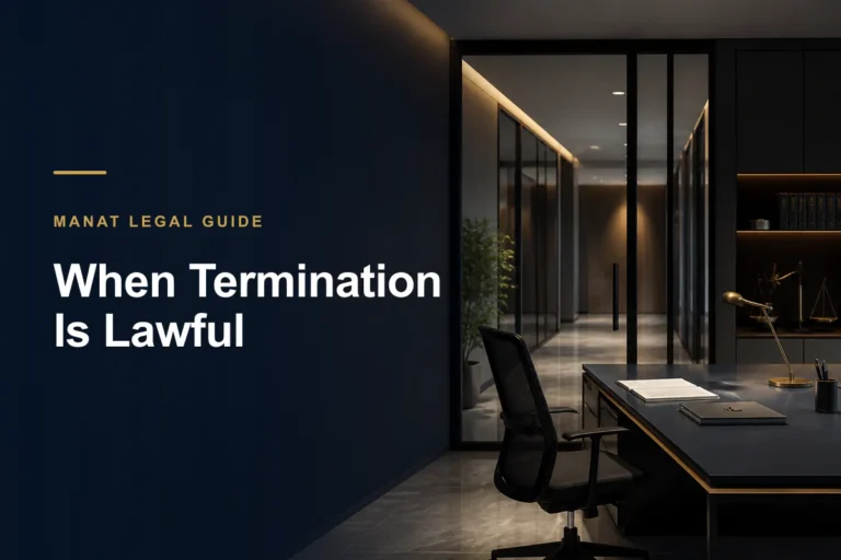 Modern workplace illustrating employment termination analysis after India's labour codes