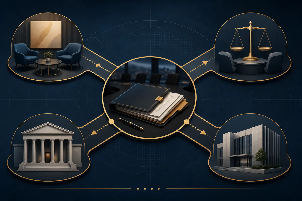 Possible routes for a shareholder dispute including negotiation, arbitration, civil court and the NCLT