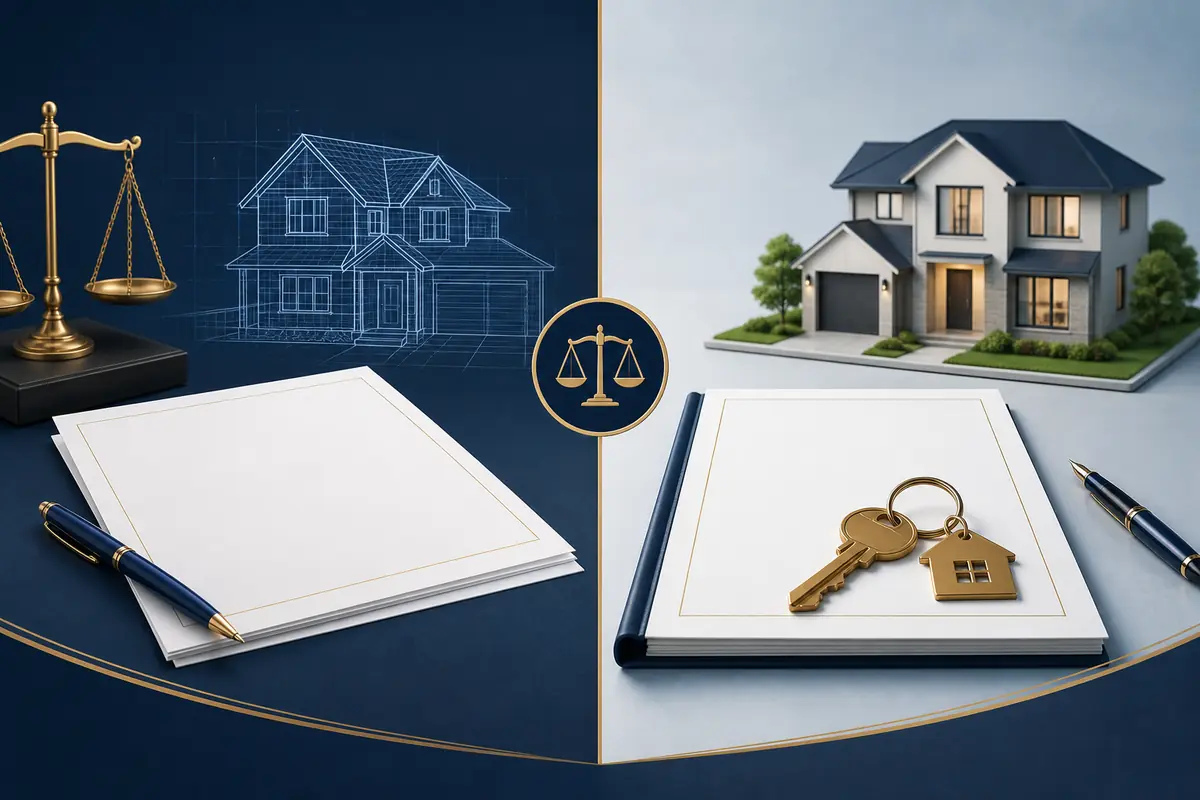 Agreement to sell and registered sale deed compared